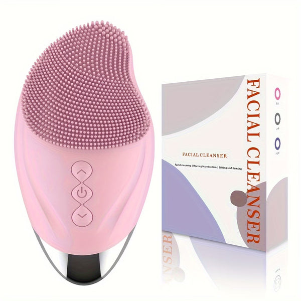 Electric Silicone Facial Cleansing Brush