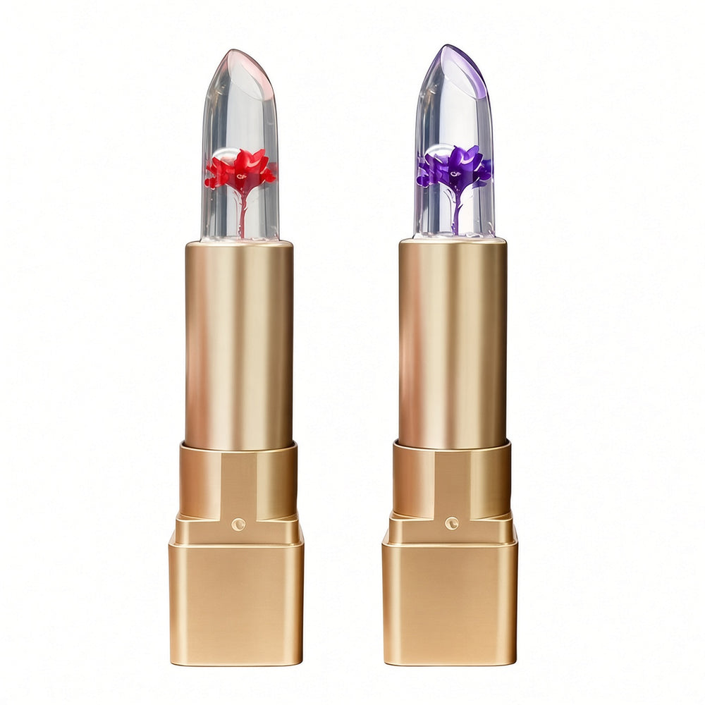 Flower Jelly Lipstick & Gloss (2 pcs)