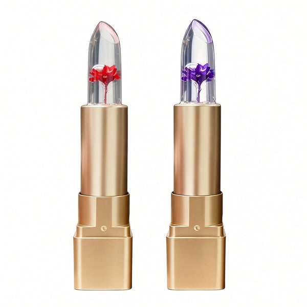 Flower Jelly Lipstick & Gloss (2 pcs)